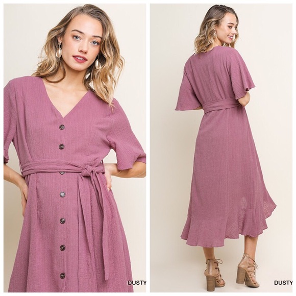 Wanderlust Button Down Dress - Picture 2 of 2